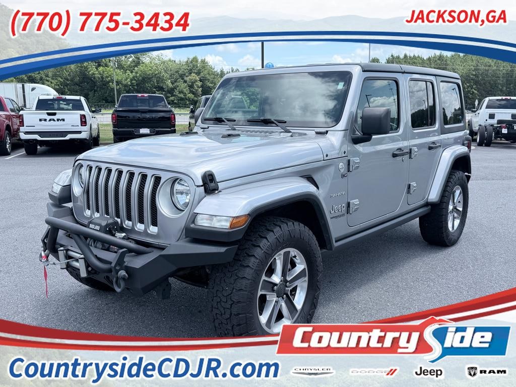 Used 2020 Jeep Wrangler Sahara Sport Utility