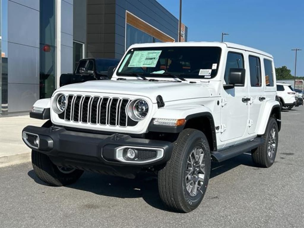 New 2025 Jeep Wrangler 4-DOOR SAHARA Sport Utility