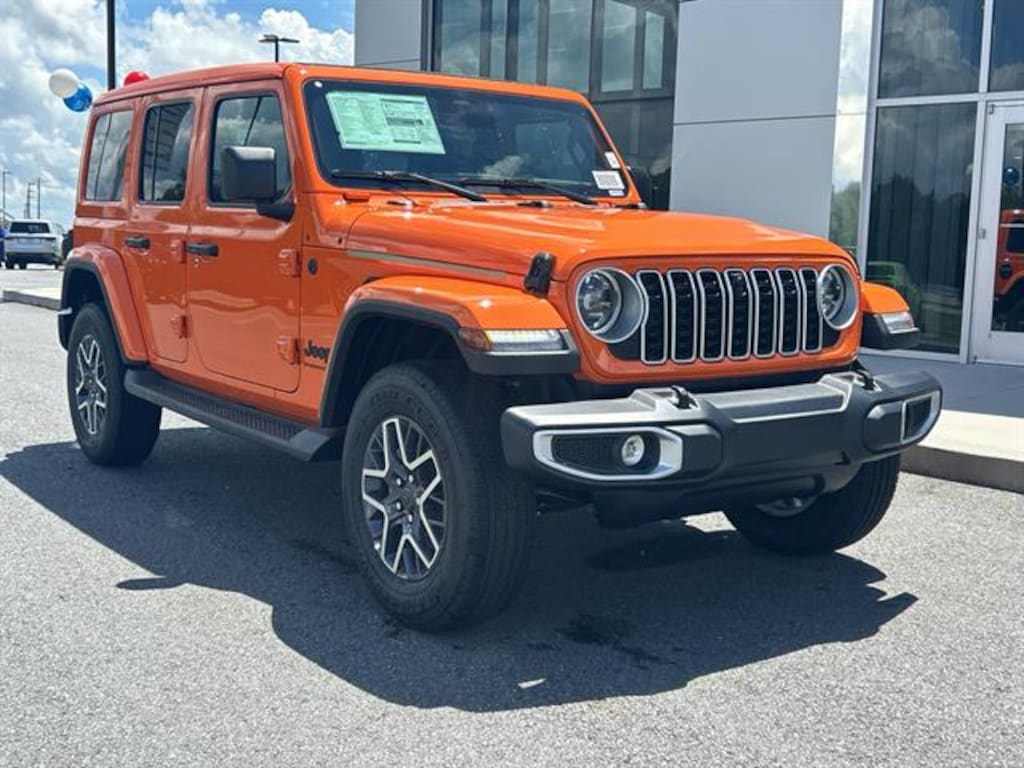 New 2025 Jeep Wrangler 4-DOOR SAHARA Sport Utility