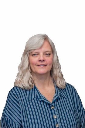Staff member Karen King from ef43421fd029