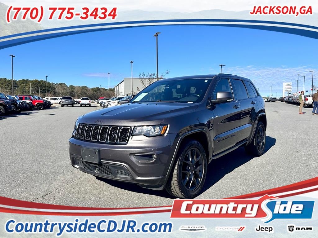 Used 2021 Jeep Grand Cherokee 80th Anniversary Sport Utility