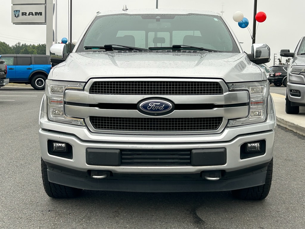 Used 2018 Ford F-150 Platinum with VIN 1FTEW1E51JFA55165 for sale in Jackson, GA