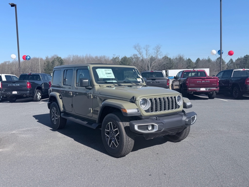 New 2026 Jeep Wrangler 4-DOOR SAHARA Sport Utility
