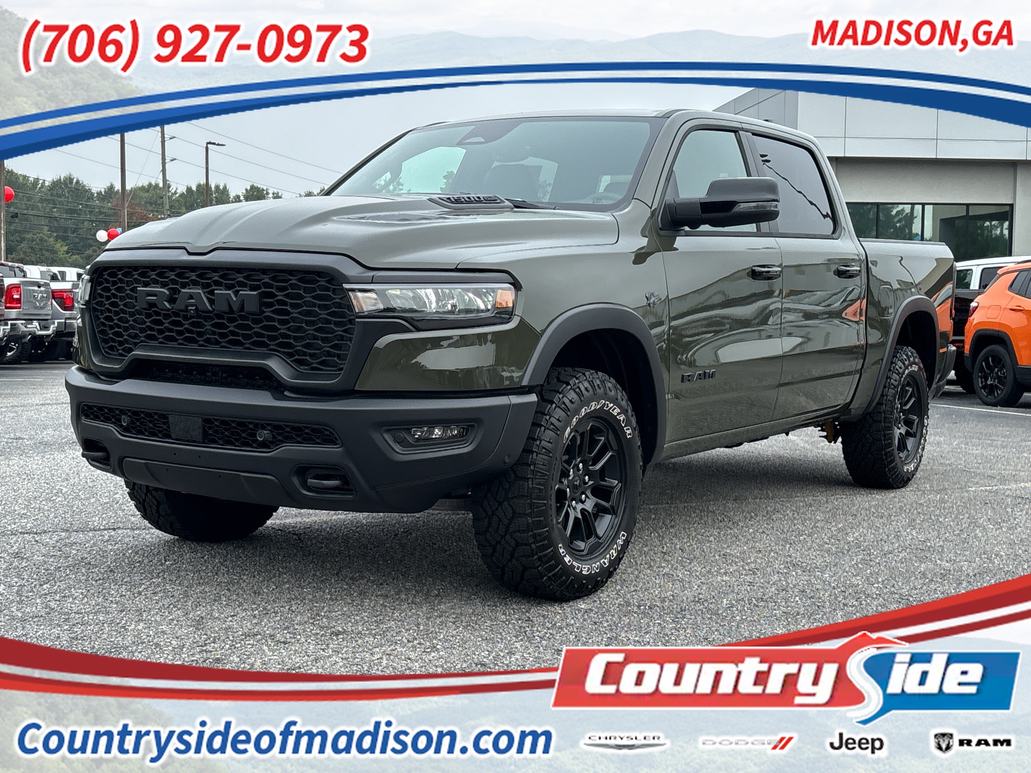 2027 Ram 1500 REBEL CREW CAB 4X4 5'7 BOX Pickup