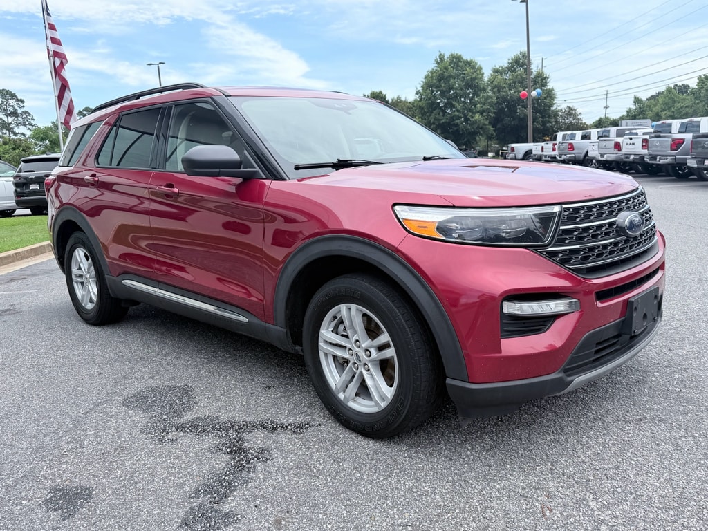 Used 2021 Ford Explorer XLT with VIN 1FMSK7DH8MGA37799 for sale in Madison, GA