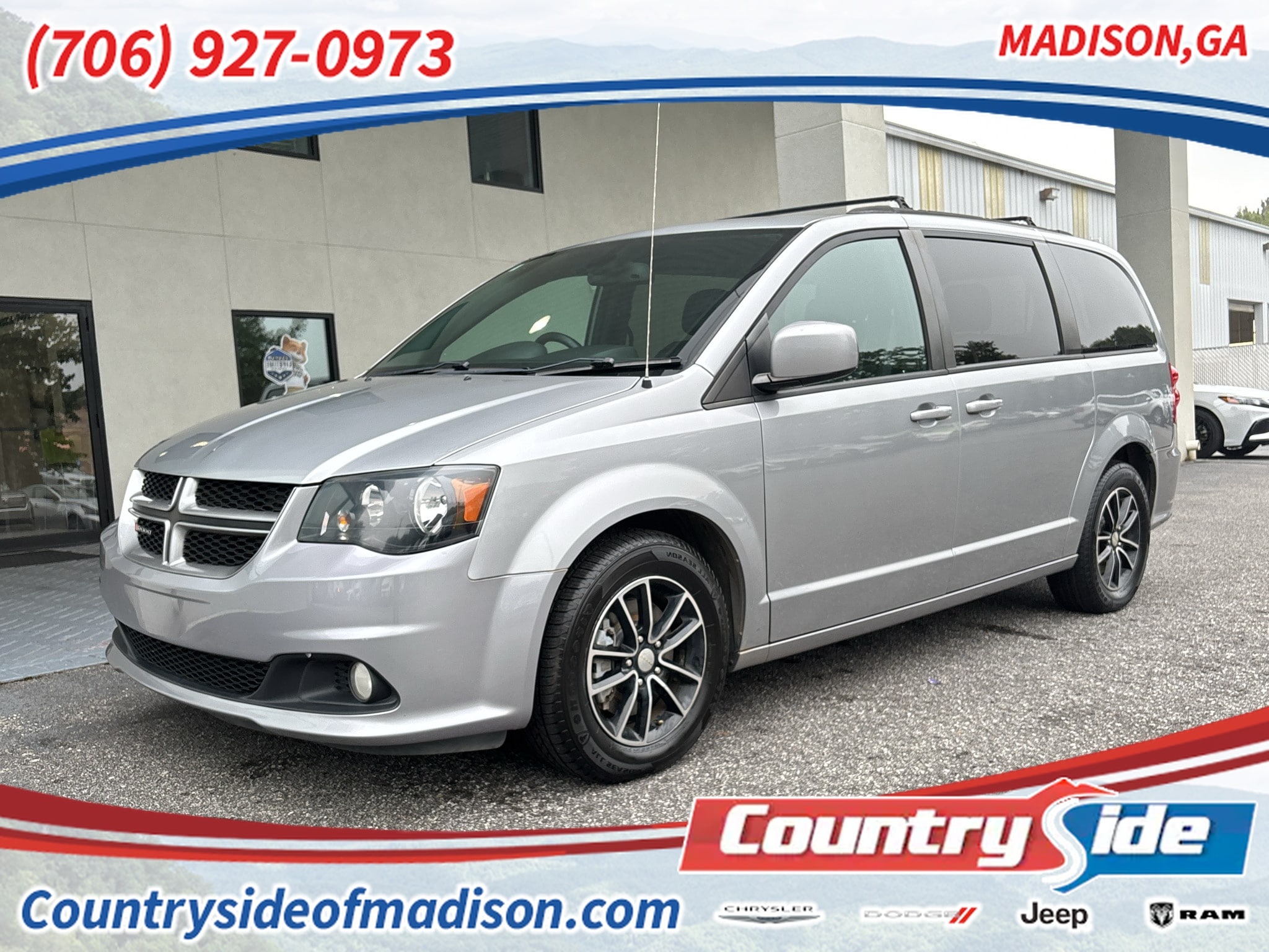 Used 2019 Dodge Grand Caravan GT with VIN 2C4RDGEG1KR663158 for sale in Madison, GA