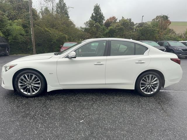 Used 2018 INFINITI Q50 LUXE with VIN JN1EV7AR2JM439355 for sale in Madison, GA