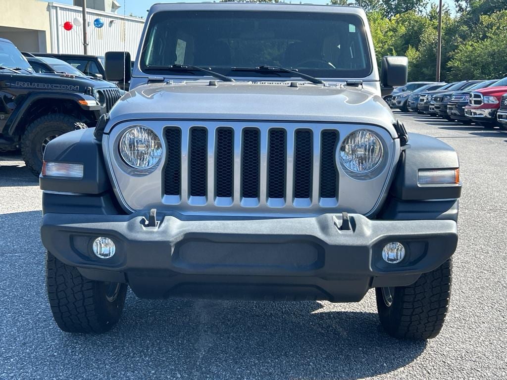 Used 2021 Jeep Wrangler Unlimited Sport S with VIN 1C4HJXDN5MW592674 for sale in Madison, GA