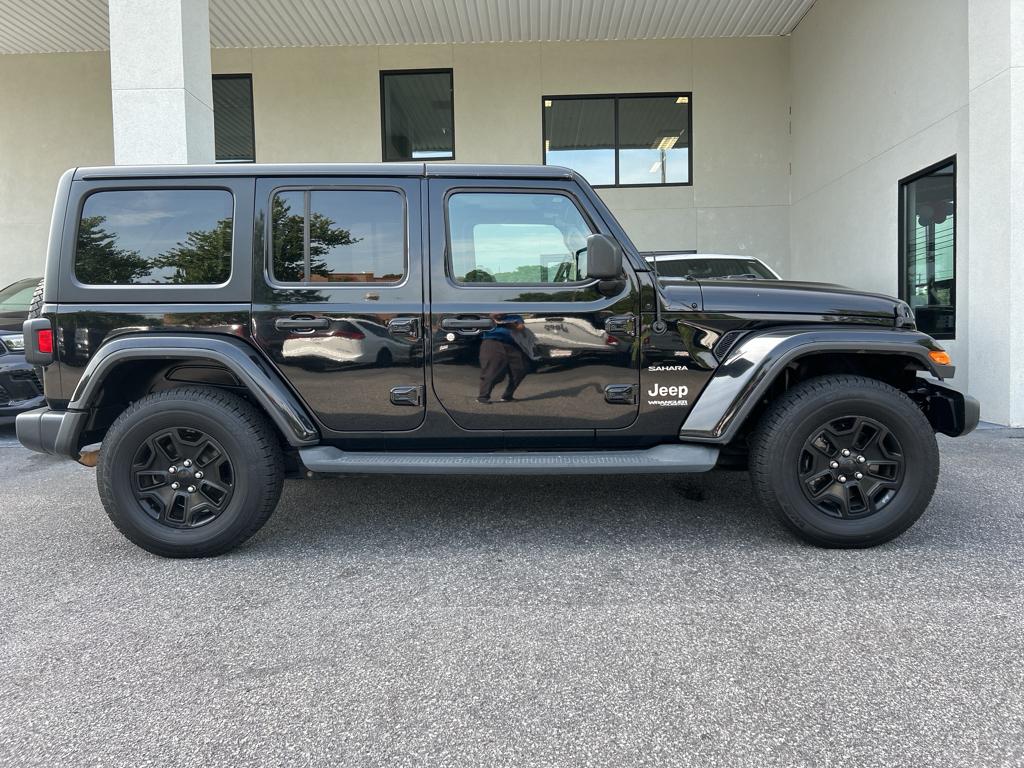 Used 2019 Jeep Wrangler Unlimited Sahara with VIN 1C4HJXEN7KW585513 for sale in Madison, GA