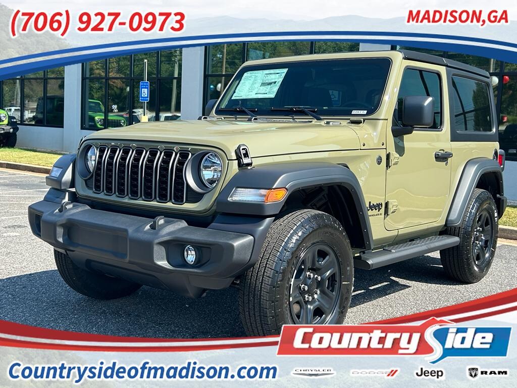 New 2025 Jeep Wrangler 2-DOOR SPORT Sport Utility