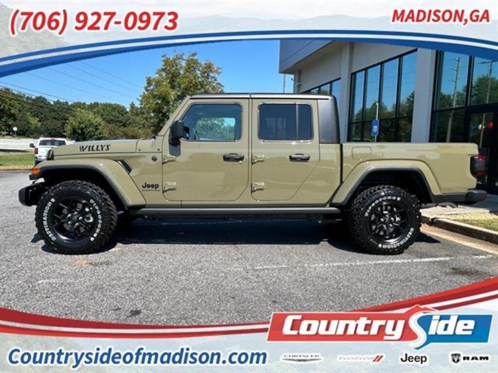 New 2025 Jeep Gladiator WILLYS 4X4 Pickup