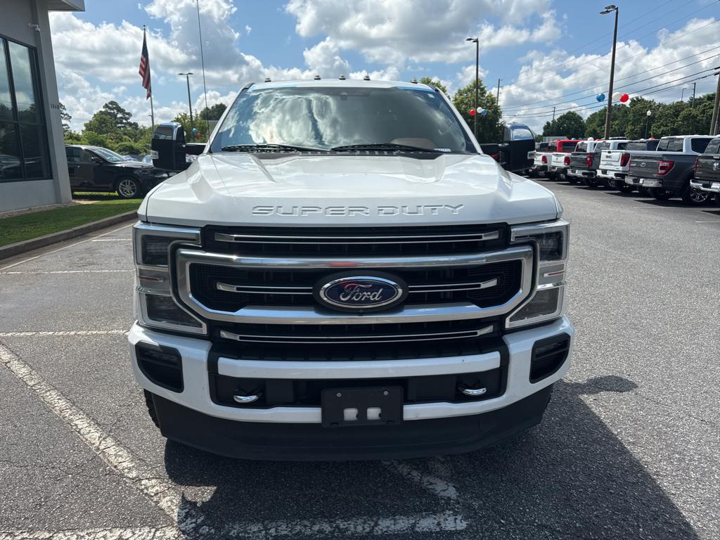 Used 2021 Ford F-350 Super Duty Platinum with VIN 1FT8W3B60MEE12500 for sale in Madison, GA