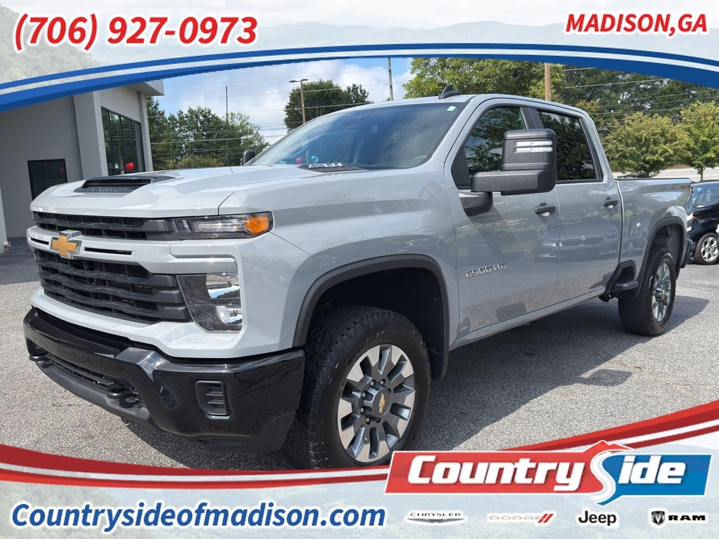 Used 2025 Chevrolet Silverado Custom Crew Cab