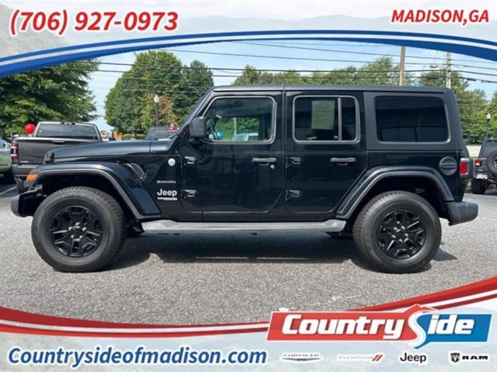Used 2019 Jeep Wrangler Unlimited Sahara SUV