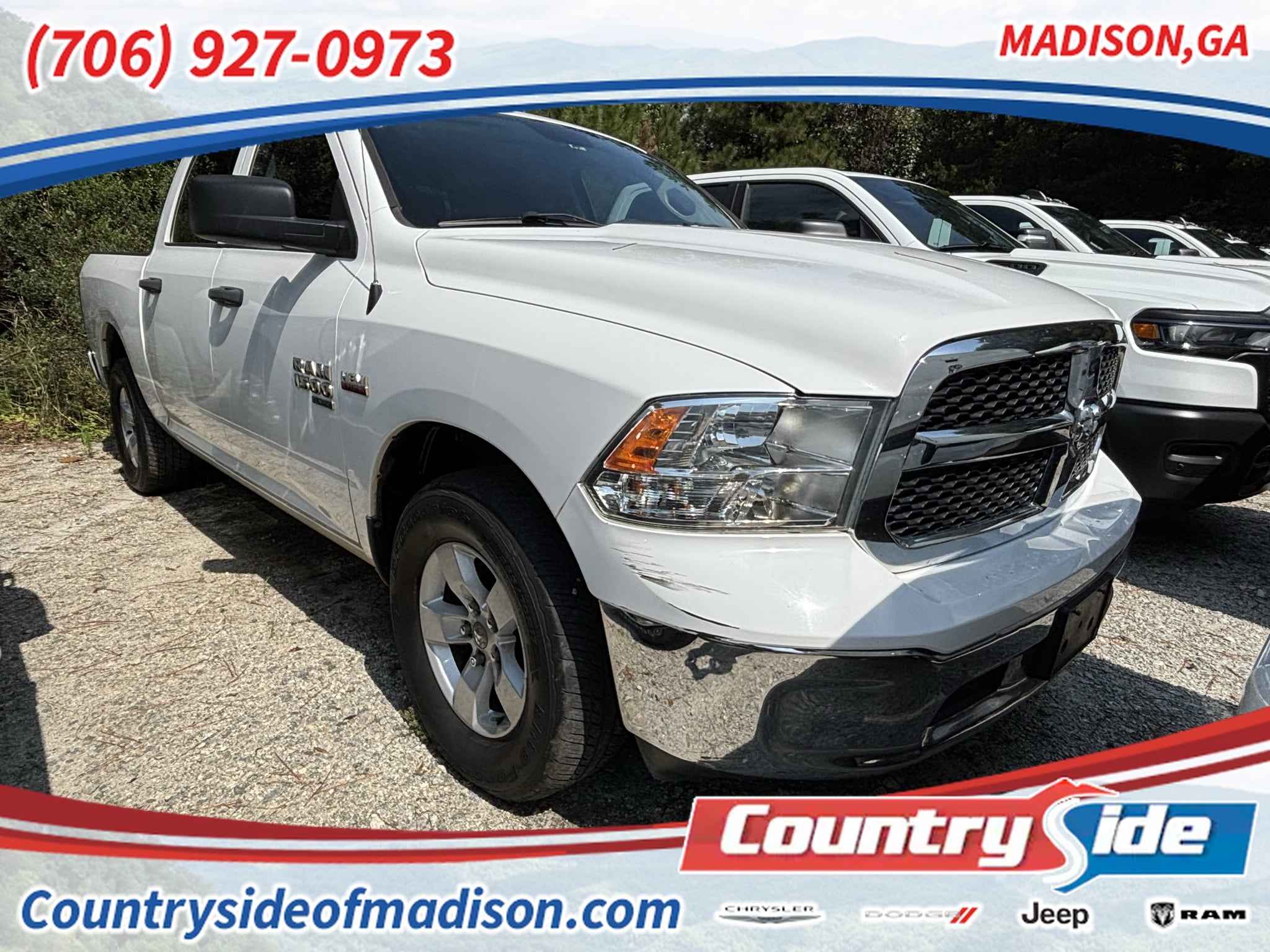 Used 2019 RAM Ram 1500 Classic Tradesman with VIN 1C6RR6KTXKS625530 for sale in Madison, GA