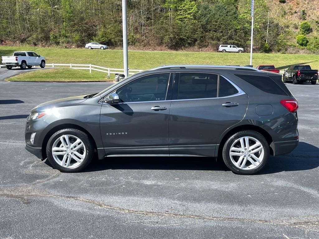 Used 2021 Chevrolet Equinox Premier with VIN 2GNAXNEV6M6130841 for sale in Franklin, NC