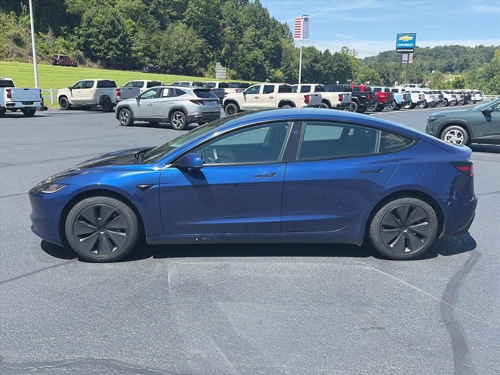 Used 2024 Tesla Model 3 Long Range with VIN 5YJ3E1EB3RF737416 for sale in Franklin, NC