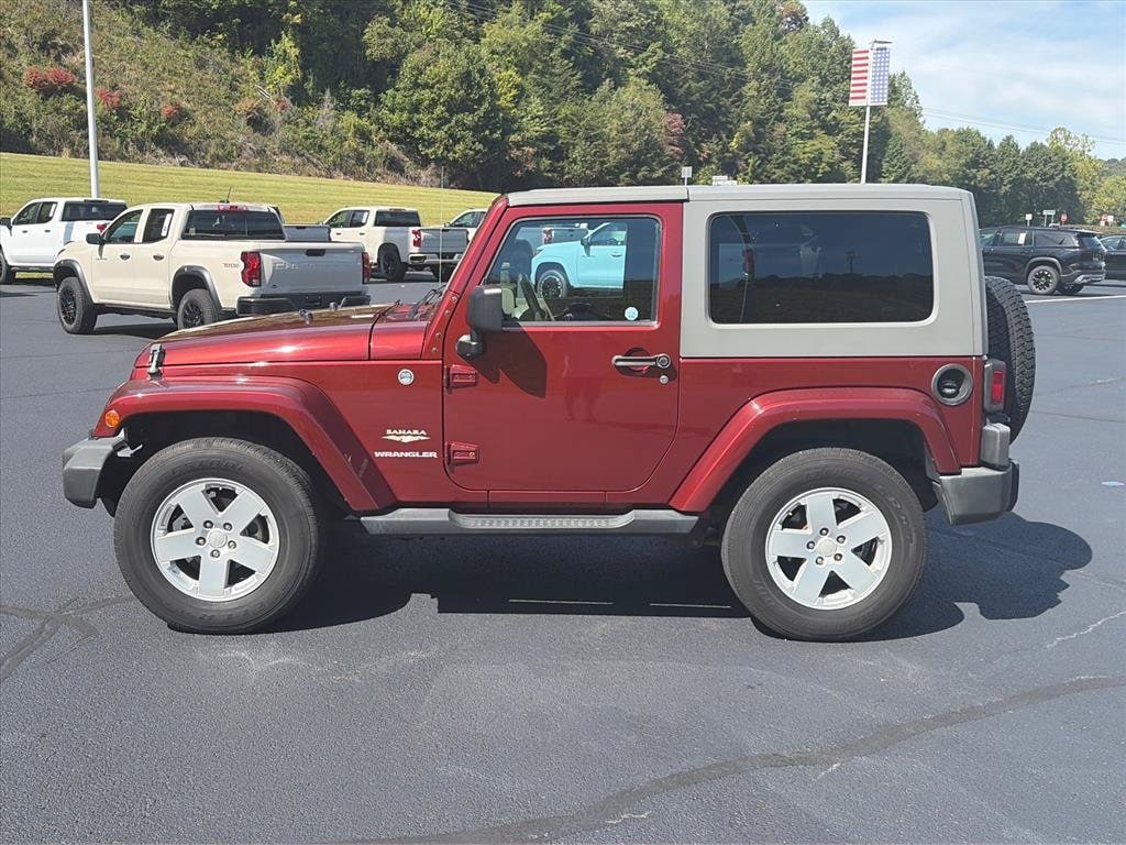 Used 2008 Jeep Wrangler Sahara with VIN 1J4FA54158L527768 for sale in Franklin, NC
