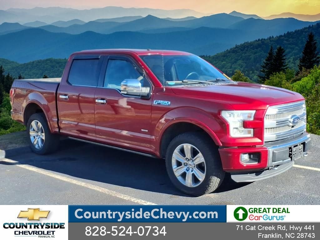 Used 2015 Ford F-150 Platinum Truck