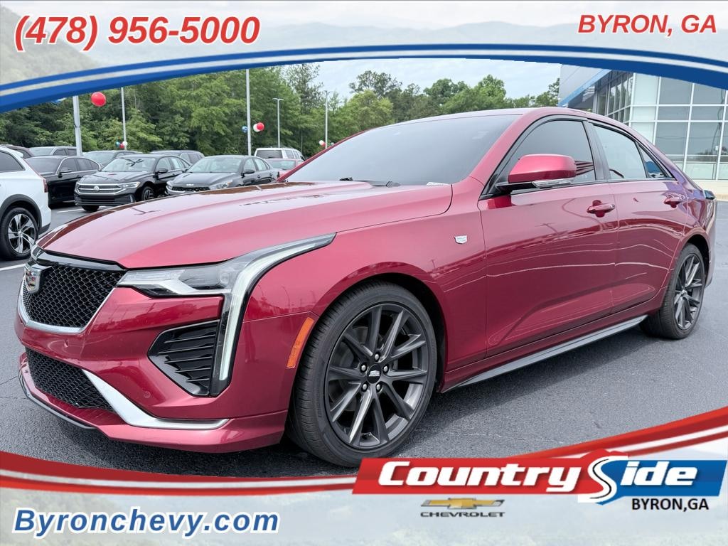 Used 2022 CADILLAC CT4 Sport Car