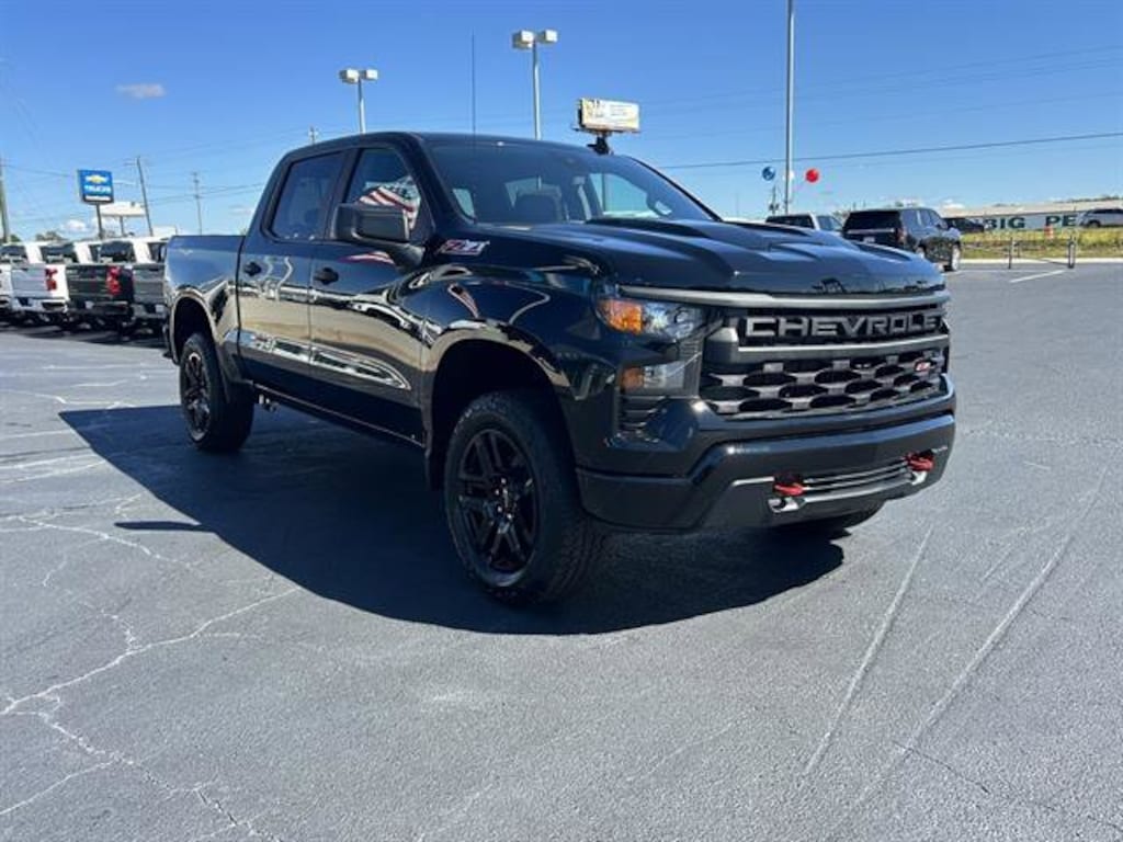 New 2026 Chevrolet Silverado 1500 Custom Trail Boss Truck