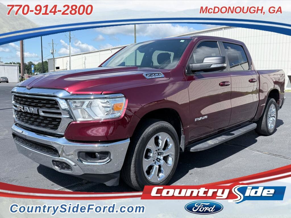 Used 2022 Ram 1500 Big Horn Big Horn 4x2 Crew Cab 57 Box