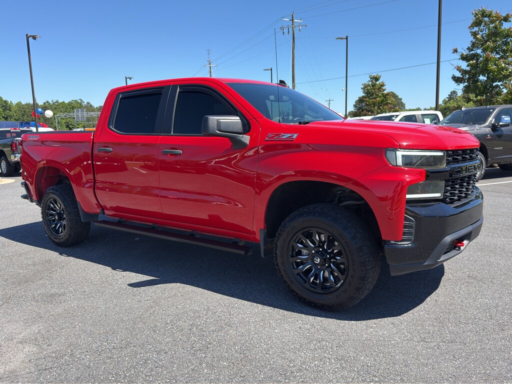 Used 2021 Chevrolet Silverado 1500 Custom Trail Boss Truck Crew Cab