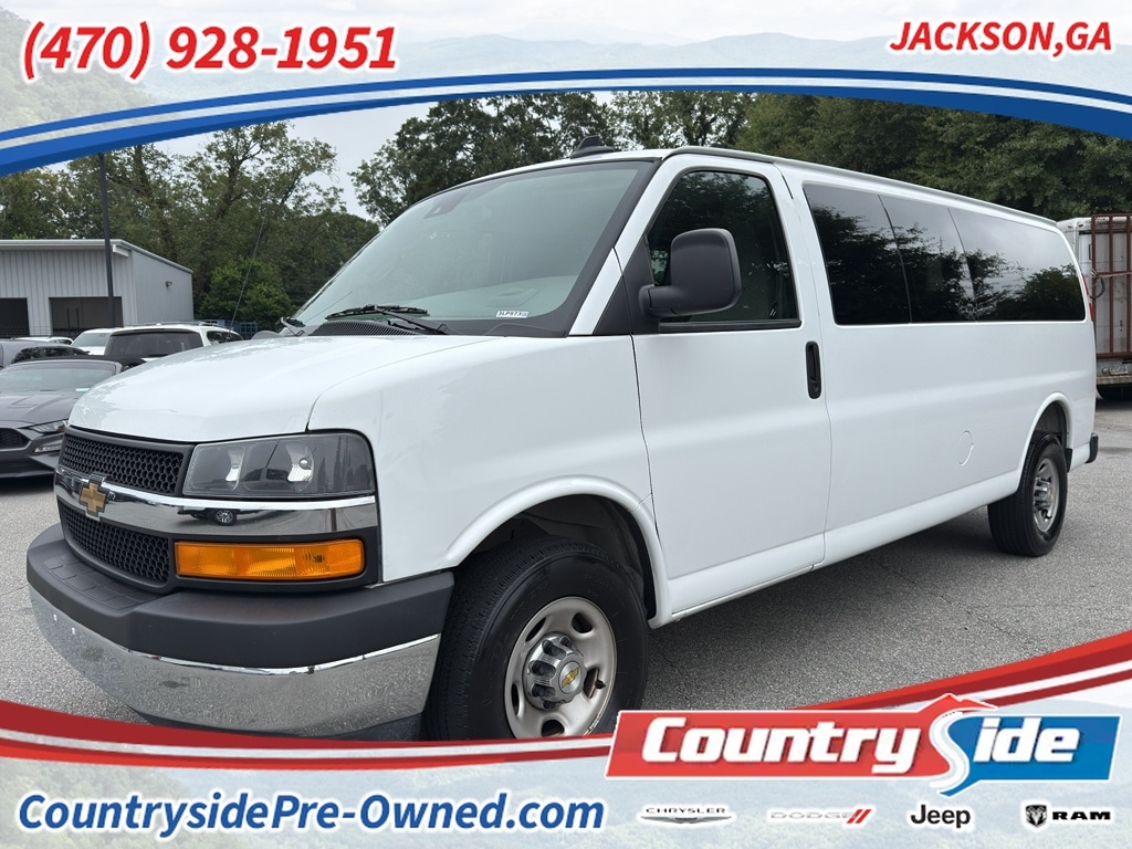Used 2025 Chevrolet Express Cargo 3500 LT Van Extended Passenger Van
