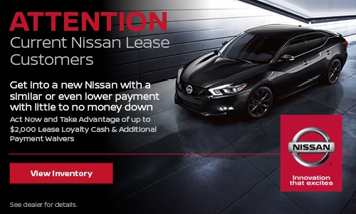 New Nissan Specials Lease Offers