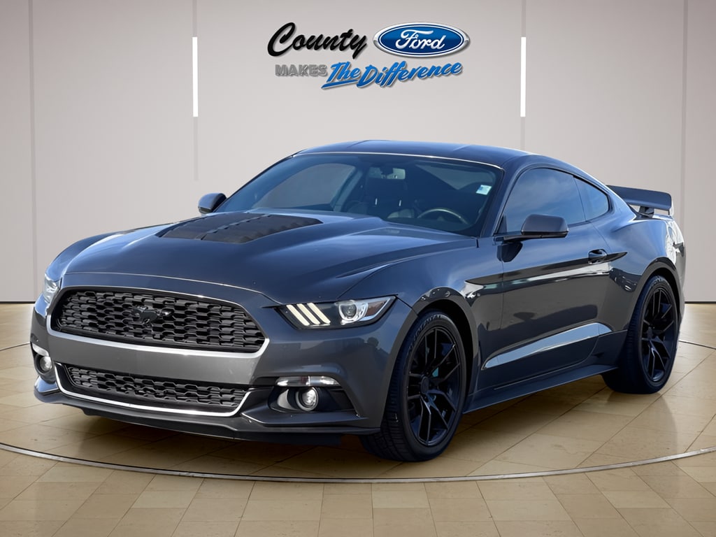 Used 2015 Ford Mustang EcoBoost Premium with VIN 1FA6P8TH8F5377943 for sale in Graham, NC