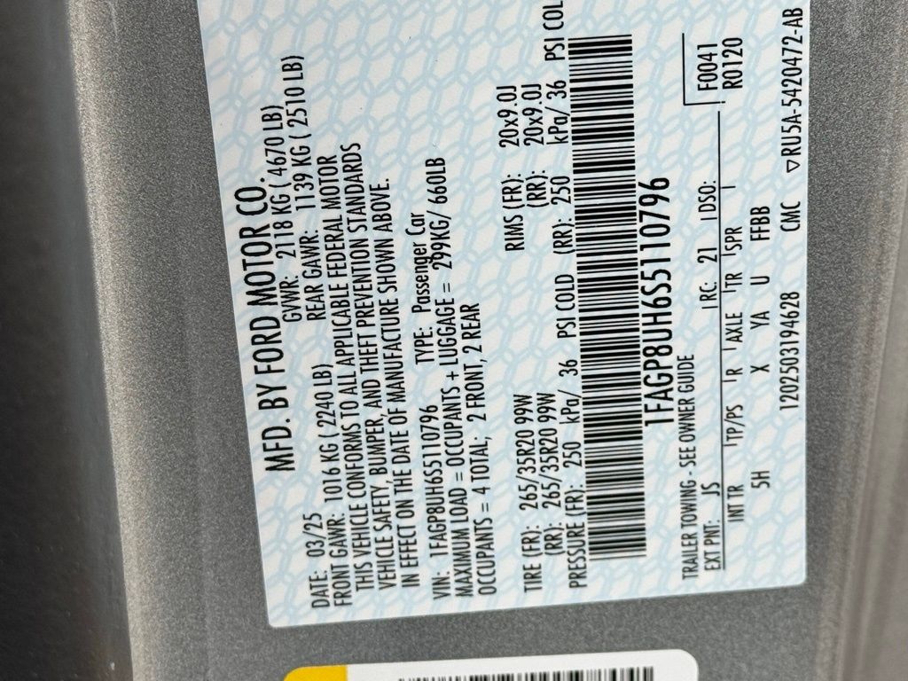 2025 Ford Mustang EcoBoost Premium Convertible - Photo 48