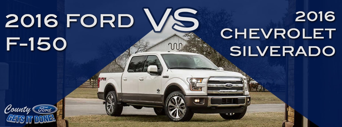 New 2016 Chevrolet Silverado vs. Ford F-150 | Price MPG Review New 2016 Chevrolet Silverado vs. Ford F-150 | Price MPG Review