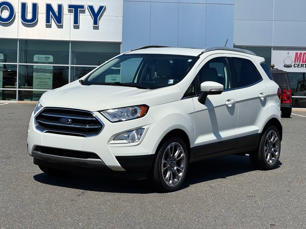 Used 2021 Ford EcoSport Titanium with VIN MAJ3S2KE6MC449284 for sale in Graham, NC
