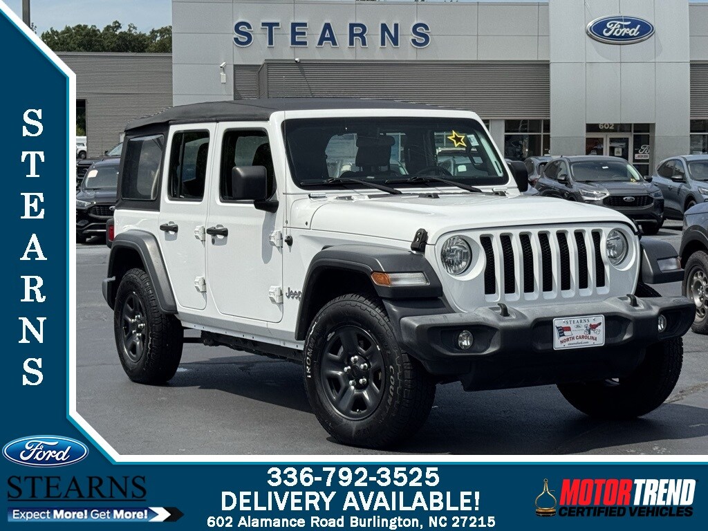 Used 2018 Jeep Wrangler Unlimited Sport SUV