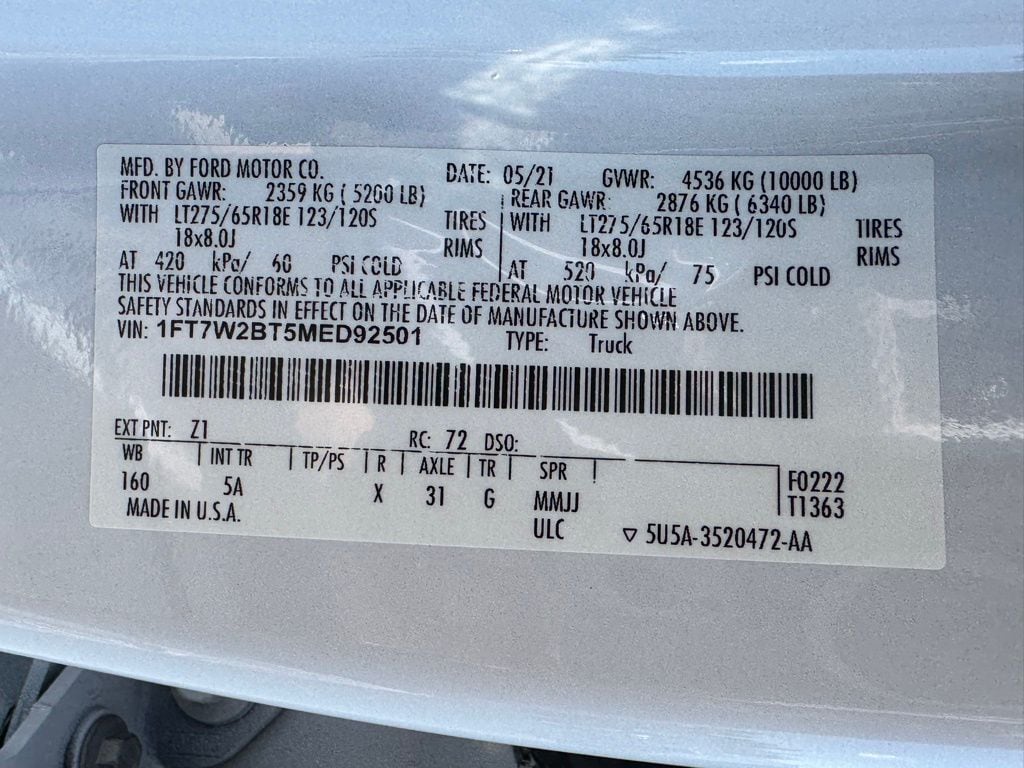 2021 Ford F-250 Super Duty Lariat - Photo 47