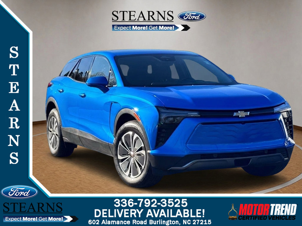 Used 2025 Chevrolet Blazer EV LT with VIN 3GNKDGRJ2SS141737 for sale in Graham, NC