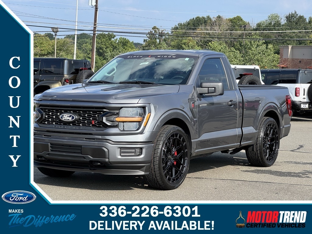 New 2025 Ford F-150 Black Widow SR Truck