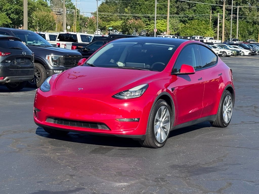 Used 2022 Tesla Model Y Long Range with VIN 7SAYGAEE5NF352592 for sale in Graham, NC