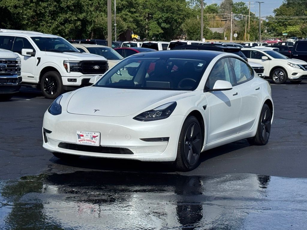 Used 2021 Tesla Model 3 Base with VIN 5YJ3E1EA3MF016111 for sale in Graham, NC
