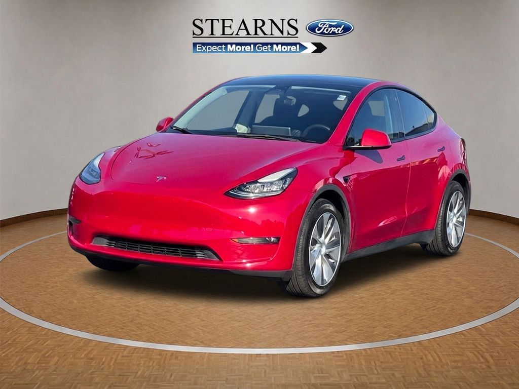 Used 2022 Tesla Model Y Long Range with VIN 7SAYGAEE5NF352592 for sale in Graham, NC