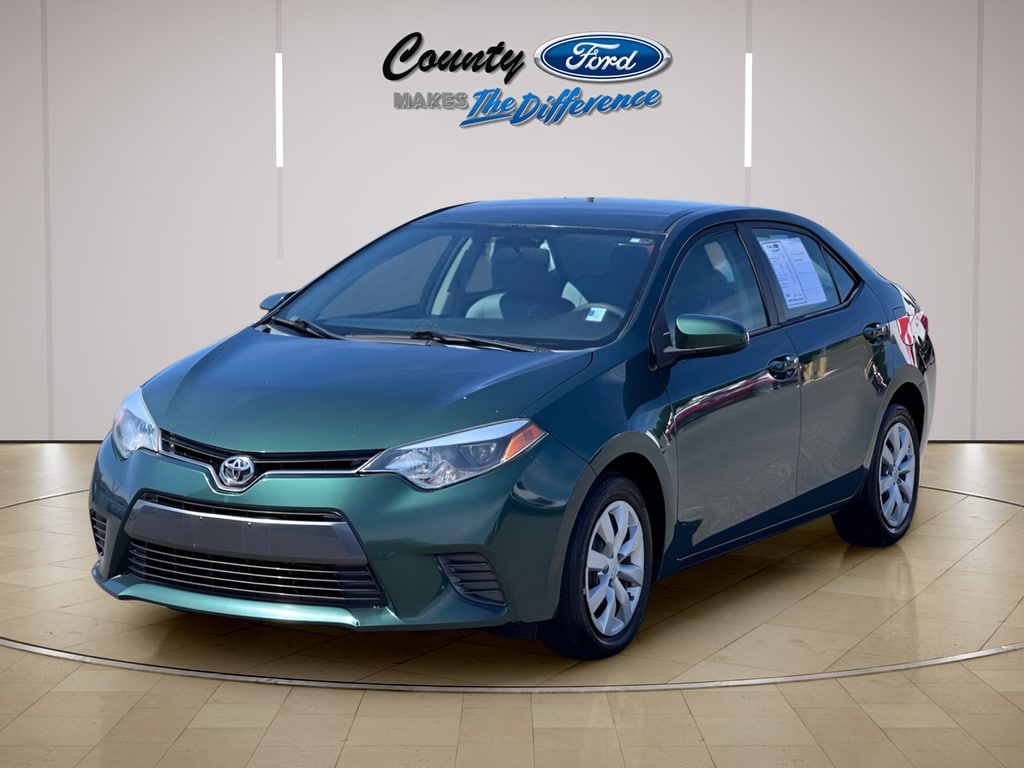 Used 2015 Toyota Corolla LE with VIN 2T1BURHE8FC301244 for sale in Graham, NC