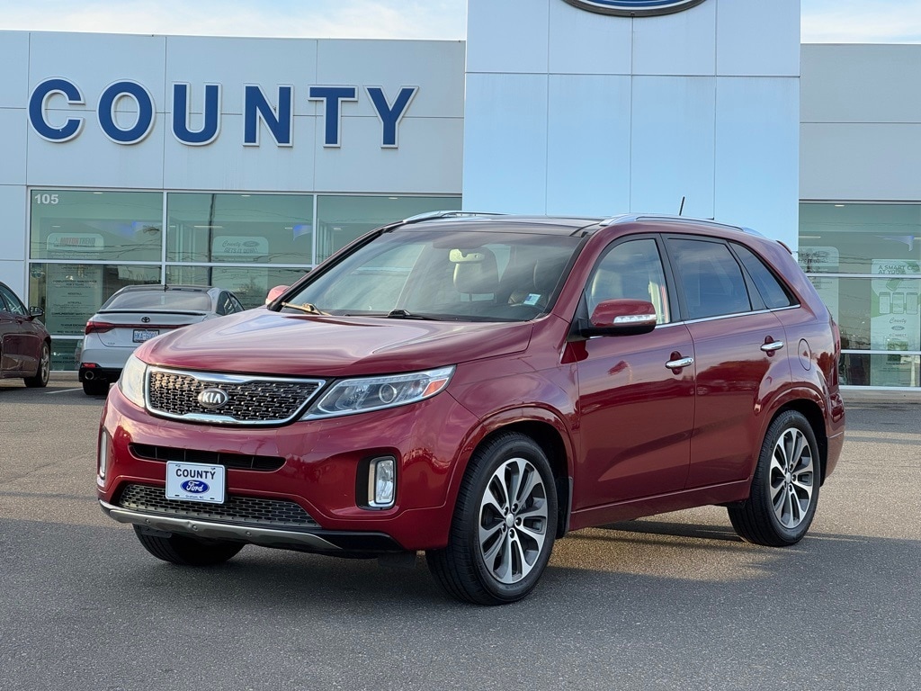 Used 2014 Kia Sorento SX with VIN 5XYKW4A71EG449232 for sale in Graham, NC