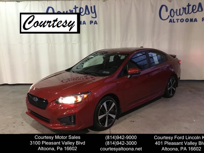 Used 2018 Subaru Impreza For Sale At Courtesy Kia Vin