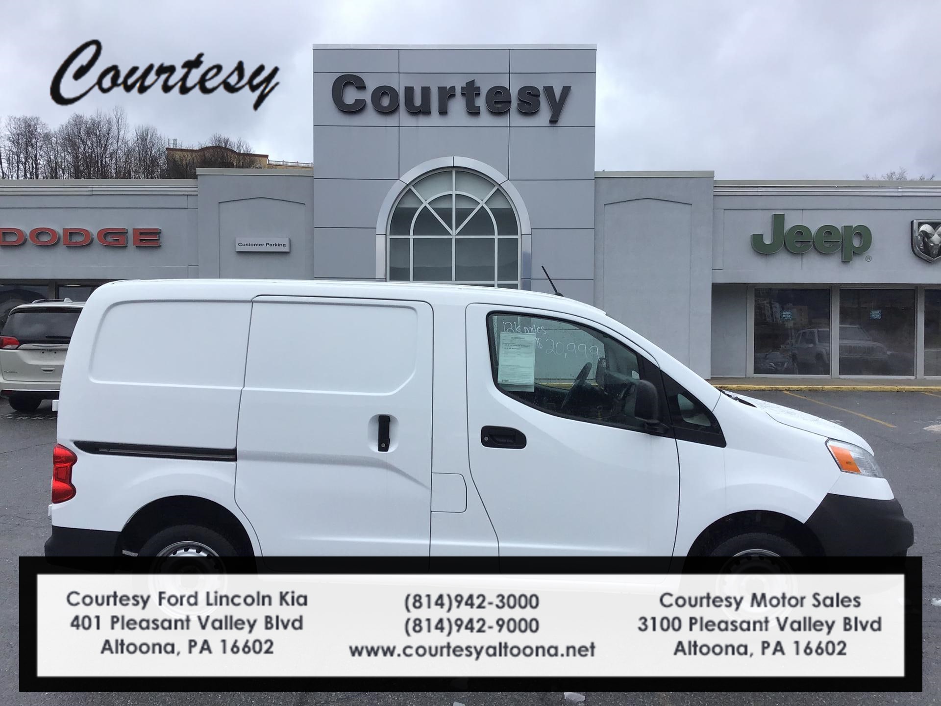 Used 2019 Nissan Nv200 Altoona Pa Van Compact Cargo Van