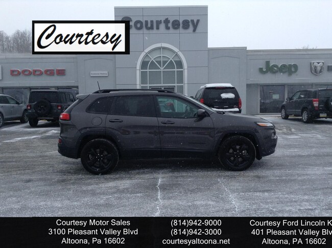 Used 2018 Jeep Cherokee For Sale At Courtesy Kia Vin