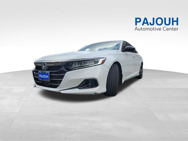 Platinum White Pearl 2022 Honda Accord Sport Special Edition FWD Sedan Front-Wheel Drive Continuously Variable Transmission