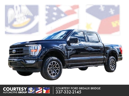 Featured Used 2021 Ford F-150 Lariat Crew Cab for Sale in Breaux Bridge, LA