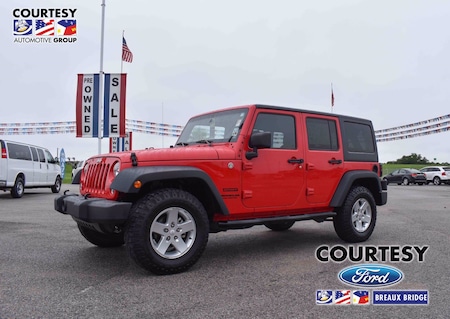 2015 Jeep Wrangler Unlimited Sport 4x4 SUV for Sale in Breaux Bridge, LA