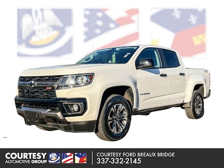 Featured Used 2022 Chevrolet Colorado 4WD Z71 Crew Cab for Sale in Breaux Bridge, LA