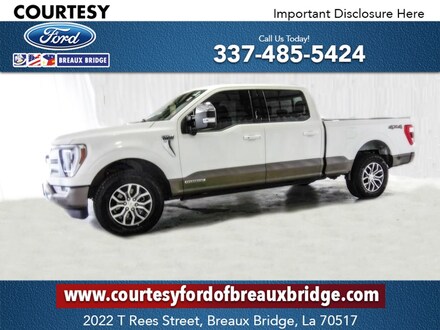 Featured Used 2022 Ford F-150 King Ranch Cab; Styleside; Super Crew for Sale in Breaux Bridge, LA